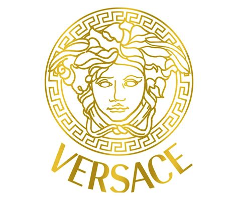 semnul de la versace|Versace fashion logo.